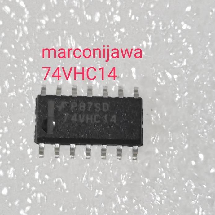 74VHC14 ic smd tempel