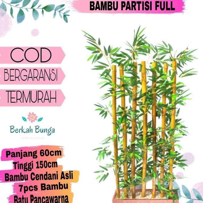 Bambu Partisi Penyekat Ruangan - Bambu Paristi Artificial