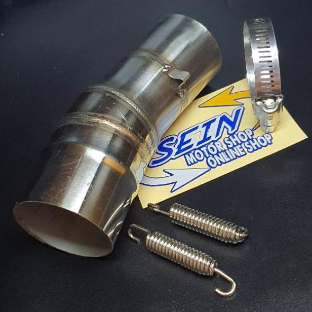 NEW PRODUCT Slip On Ninja 250 Fi Ninja 250 Karbu Stainles Cacing Inlet 50