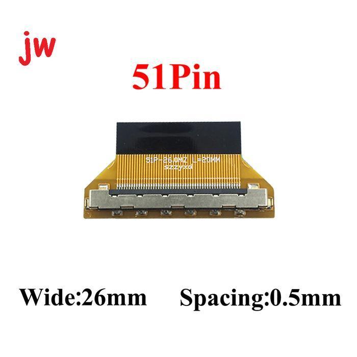 LVDS FI-RE51 to Flat Flexible FFC FPC Konektor