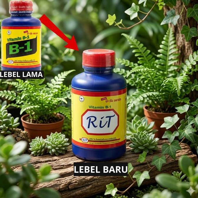 Pupuk Vitamin B1 100ml T-rex - Pupuk Tanaman B1 Anti Stres Ori Thailand