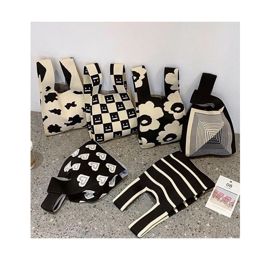 Promo Tote Bag Wanita Unik Tote Bag Kecil / Tote Bag Wanita Karakter / Tas Wanita Tote Bag Kanvas Pr