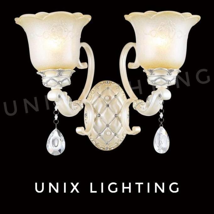 Ready LAMPU DINDING HIAS KLASIK RUANG TAMU LD 9587/2