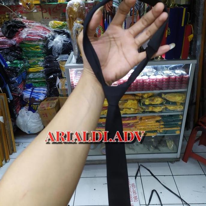 dasi hitam polos/dasi kantor hitam polos