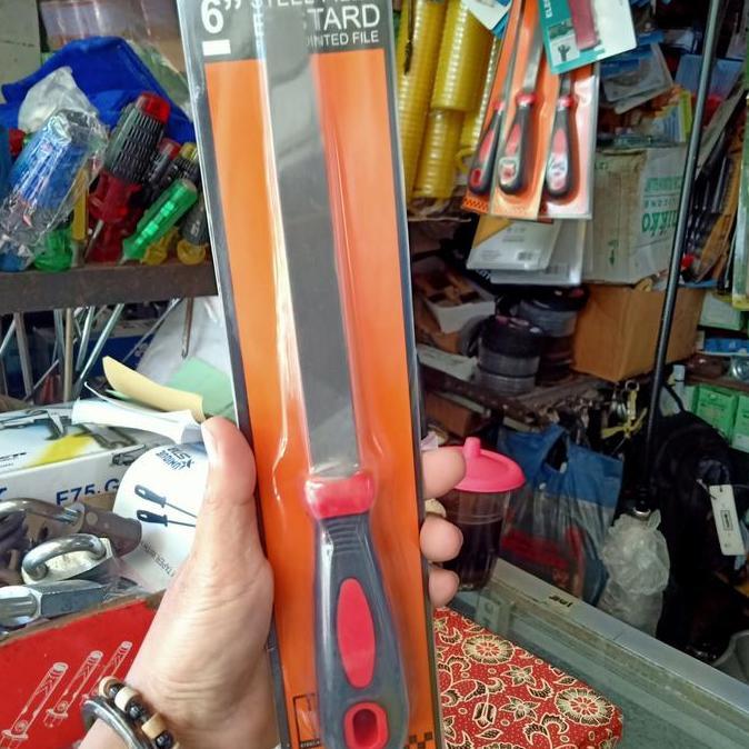 kikir plat kikir besi 6"inchi