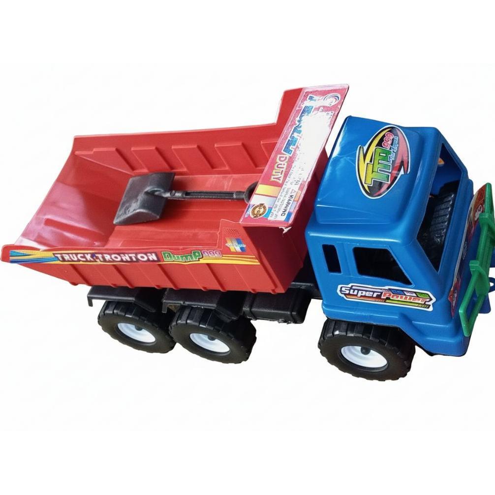 garansi mainan anak truk pengangkut pasir plastik jumbo