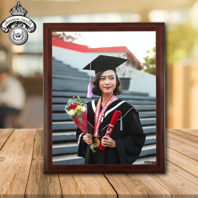 Bingkai Frame Figura Foto A3 / ( 30x42 cm ) Hitam / Putih / Coklat