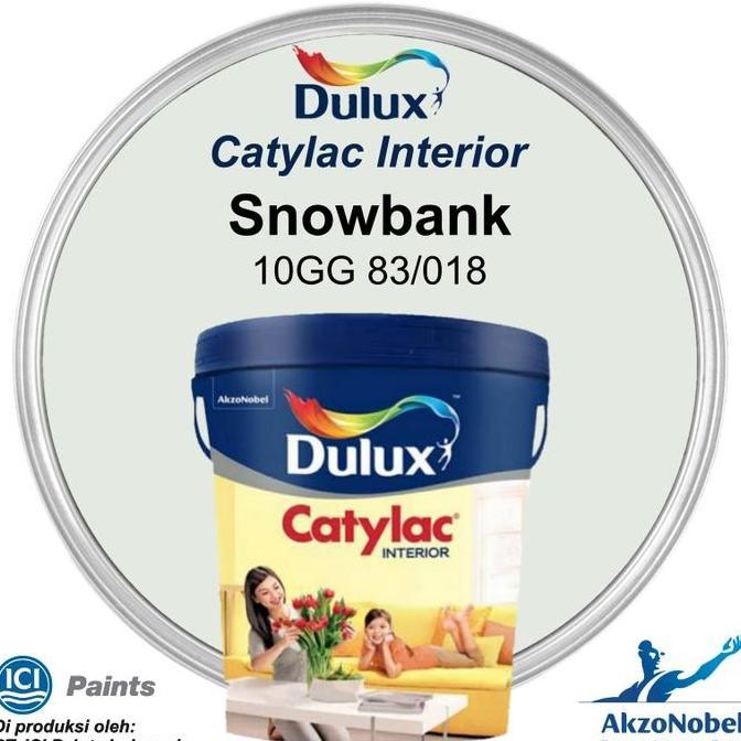 CAT DULUX CATYLAC INTERIOR 25 KG - SNOWBANK 10GG 83/018