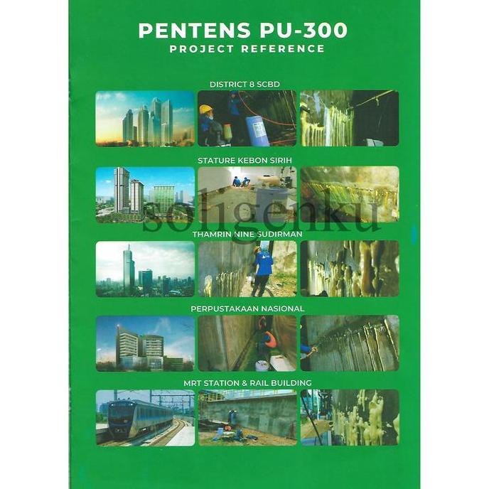 Wateroofing injeksi PENTENS PU 300.polyurethane 1komponen.