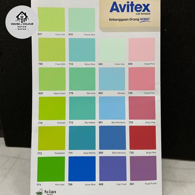 AVIAN AVITEX EXTERIOR 25 KG/CAT TEMBOK EXTERIOR/CAT TEMBOK LUAR
