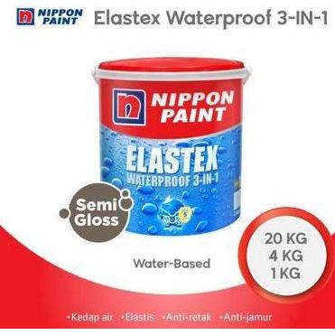 CAT TEMBOK WATEROOFING ANTI BOCOR ELASTEX 20 KG ( HIJAU BOLU PANDAN)