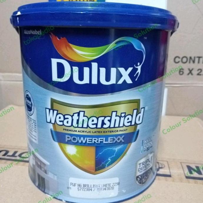 Cat Tembok Luar / Exterior Dulux Weathershield Powerflexx 20Ltr