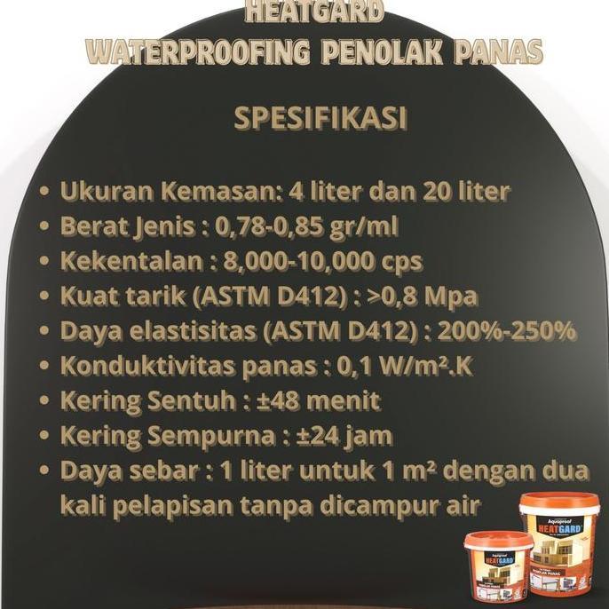 HEATGARD 20KG /Aquaproof HEAT GARD 20KG/ HEATGARD 20 KG 20L 20 LITER