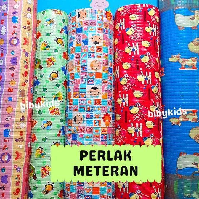 termurah 137x100cm JUMBO Perlak Meteran Bayi Perlak Motif Bayi Perlak Meteran Kasur Perlak Alas Ompo