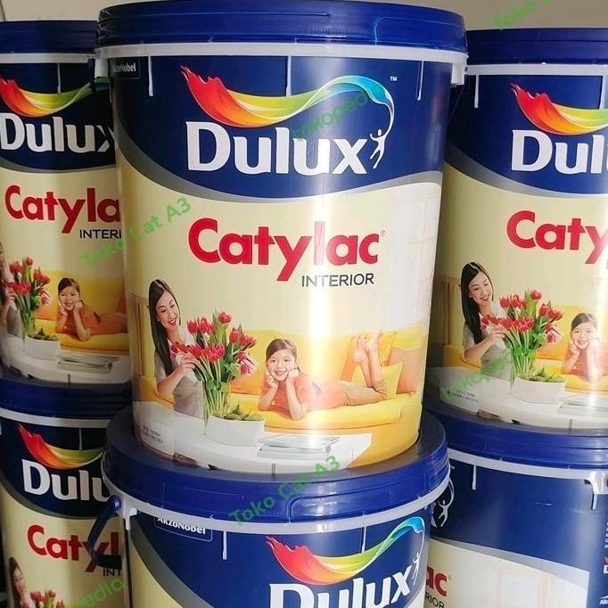 DULUX CATYLAC INTERIOR PUTIH1501 25KG/CAT TEMBOK INTERIOR
