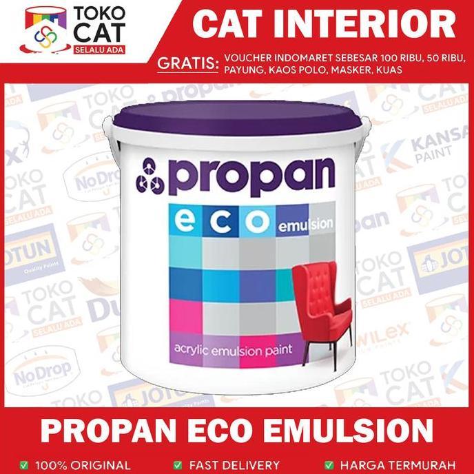 CAT TEMBOK INTERIOR  PROPAN ECO EMULSION WHITE 25 KG