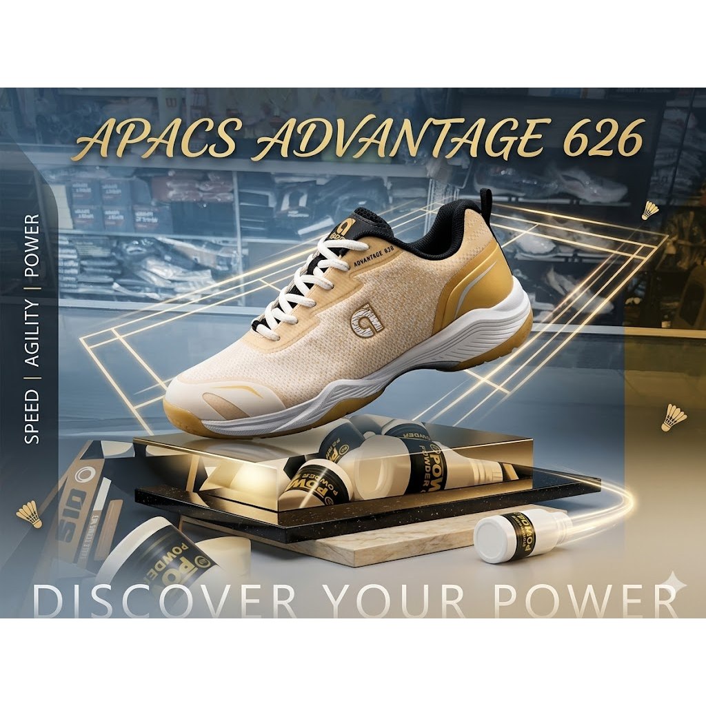 SEPATU BADMINTON APACS ADVANTAGE 626