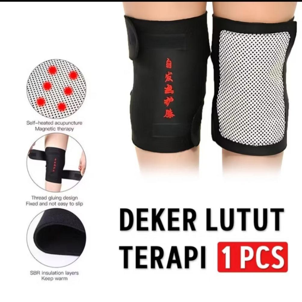 1 pcs Deker lutut alat magnetic lutut penghilang nyeri lutut dan dengkul Termurah
