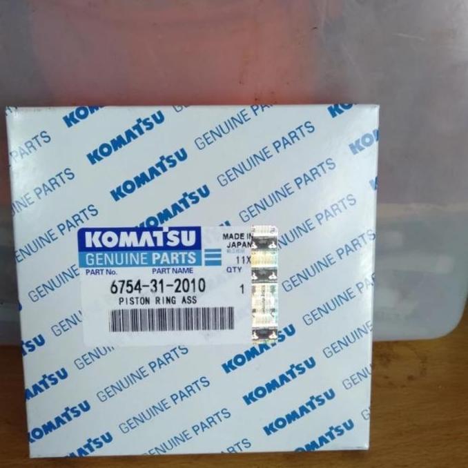 Ring Piston Komatsu Pc200-8 Pc200-8 Komatsu Oem Asli