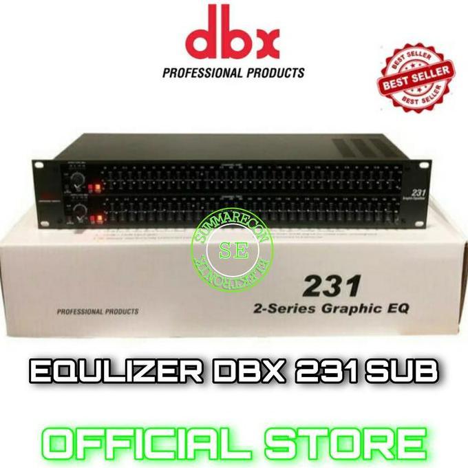 Equalizer dbx 231 sub DBX 231 SUBWOOFER