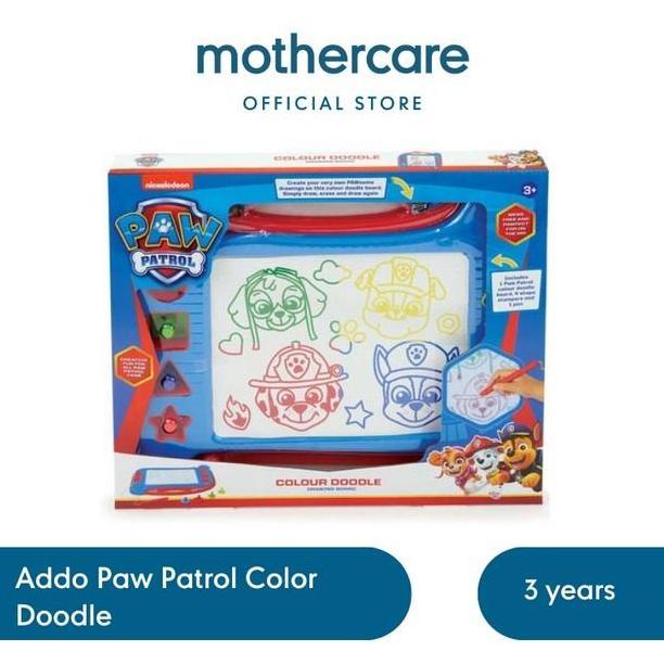 Addo Paw Patrol Color Doodle - Mainan Aktivitas Papan Gambar Anak