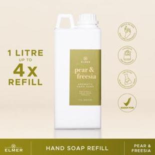 Refill Hand Soap ELMER 1000ml - Pear & Freesia