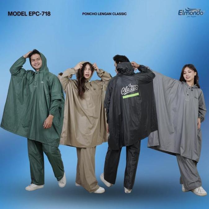 Elmondo Jas Hujan Setelan - ELMONDO-718 CLASSIC
