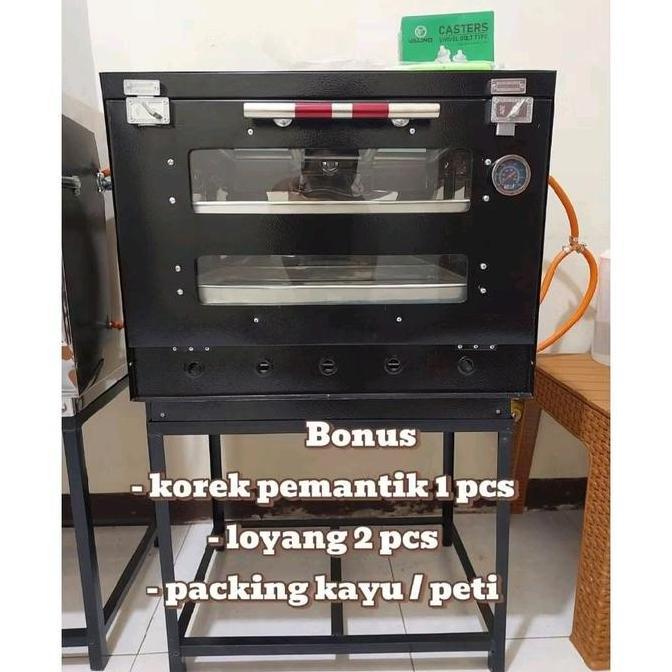 6BANKAVARSHOP - OVEN GAS / OVEN API ATAS DAN BAWAH / UKURAN 604054CM