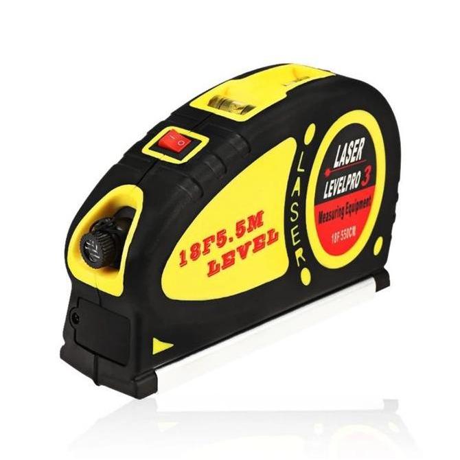 Pikadhamy - Alliance Meteran Pita Pengukur Laser Inframerah  Pengaris Laser Waterpass Meteran Laser 