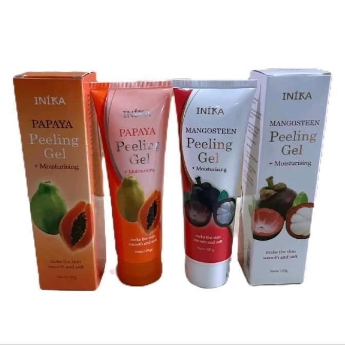 Idham_bestt - Inika Peeling Gel 120 gr (papaya / manggis) Body Scrubs & Peels