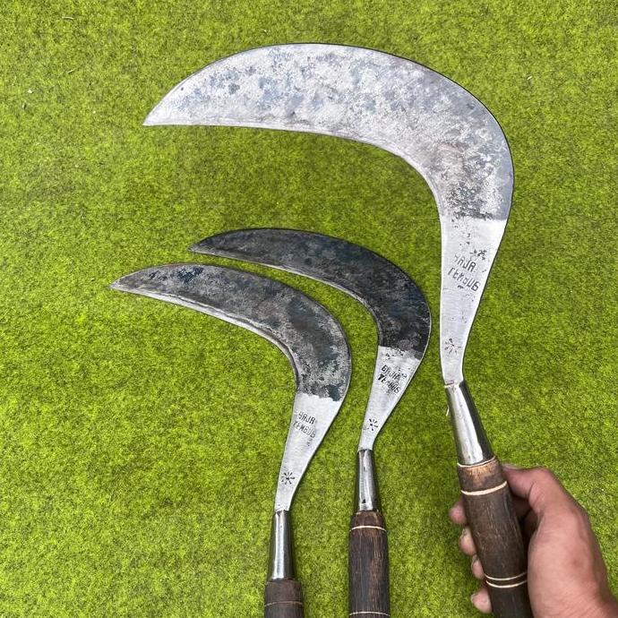 Pikadhamy - Arit Rumput Baja Tembus Sabit Pemotong Rumput Baja Isen Sabit Ranting Sabit Padi