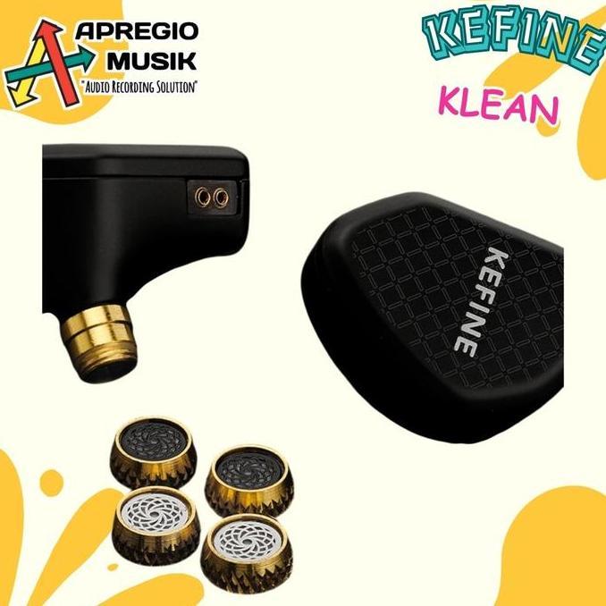 TERBARU - KEFINE Klean 10mm DLC Diaphragm Dynamic Driver In Ear Monitor Earphone