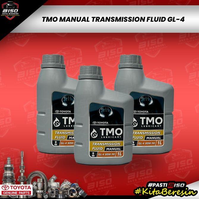 TERBARU - Toyota TMO Manual Transmission Fluid GL-4 80W-90 1L - Oli Transmisi Manual TMO Original