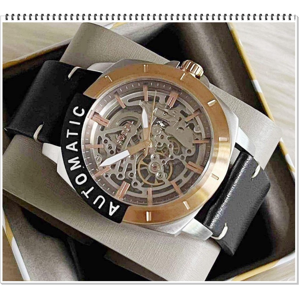Fossil Sport Automatic skeleton men's chrono selfwinding mechanical watch BQ2428