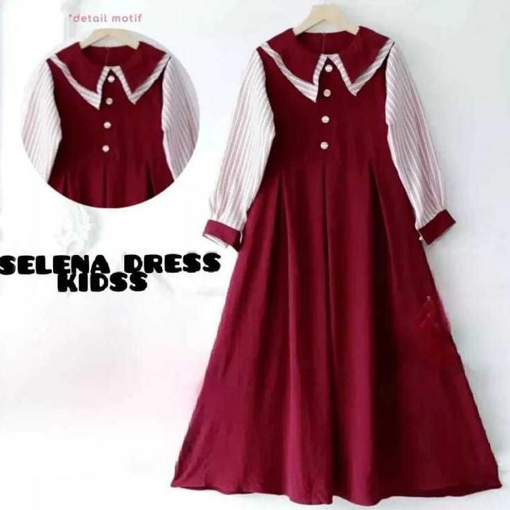 OFFICIAL Tatiana Dress Gamis Anak Tanggung Terbaru 2026 Baju Muslim Anak Baju Gamis lebaran