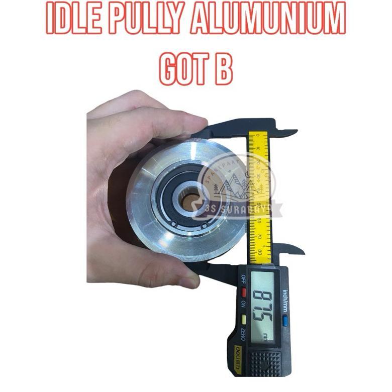 Idle Pully Denso Pengencang Fanbelt Bahan Alumunium Universal Fan Belt A Fan Belt B Ac Mobil Truck U