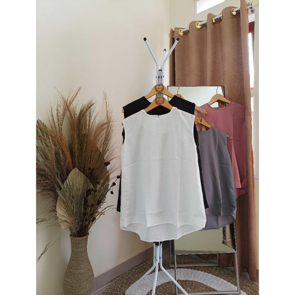 Termurah Inner Dalaman Blazer Outer Ld 130Cm 140Cm - Atasan Wanita Blus Bumil Jumbo - Inner Oversize