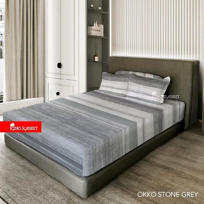 NEW SPREI 200X200 KING RABBIT ORI
