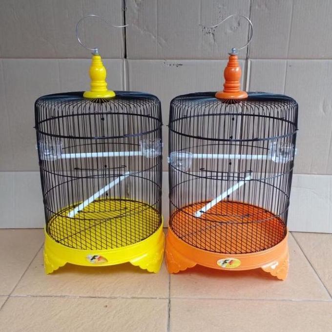 NEW KANDANG SANGKAR BURUNG LOVEBIRD KENARI PENDEK ORI