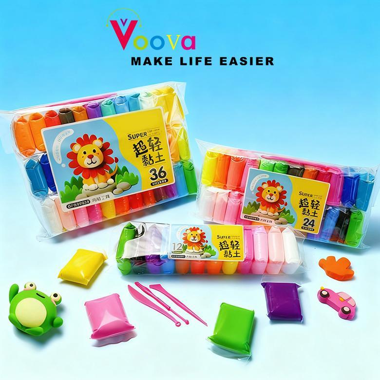 FAVORIT VOOVA Mainan Clay/ Mainan Bentuk Clay/ Mainan Anak/ DIY