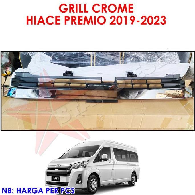 HARGA DISC - FRONT GRILLE HIACE PREMIO PLASTIK GRIL SISIR DEPAN HIACE PREMIO