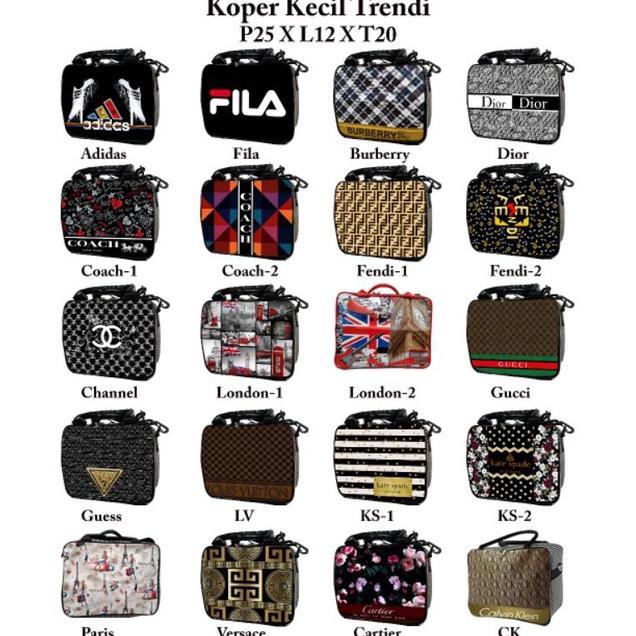 NEW Tas travel bag / tas  Koper Kecil Trendi/tas tenteng
