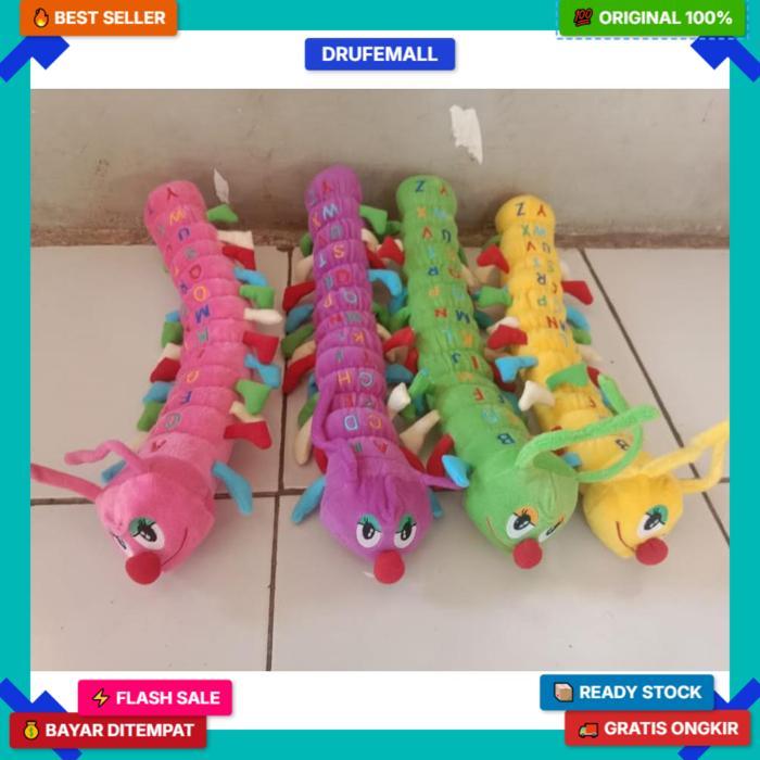 Boneka Hiasan Dashboard Mobil Boneka Ulat / Boneka Ulil / Boneka Panjang Premium Quality