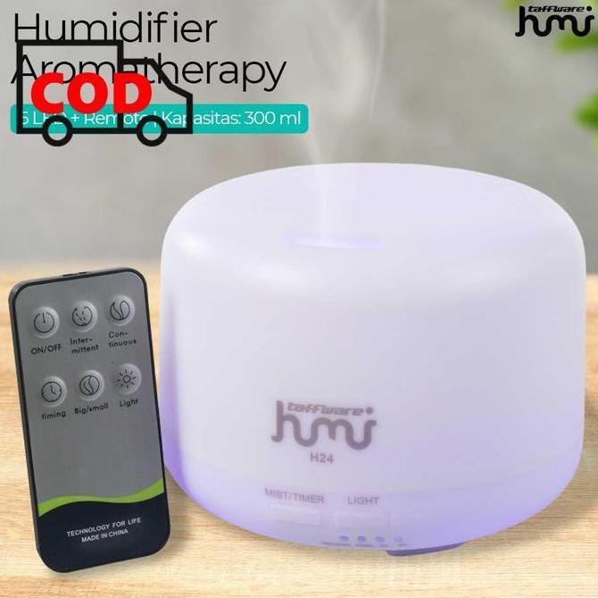 Humidifier Elektrik Pelembab Pewangi Udara Ruangan 300ml + Remote