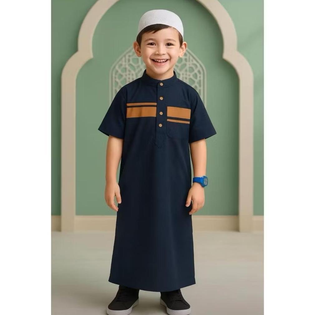 TERBARU BAJU GAMIS ANAK LAKI-LAKI / KOKO MUSLIM MODEL  JUBAH ANAK LAKI-LAKI 1-10 TAHUN