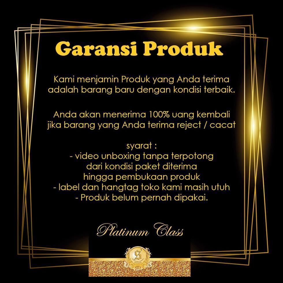 Dasi pria slim gold emas platinum class
