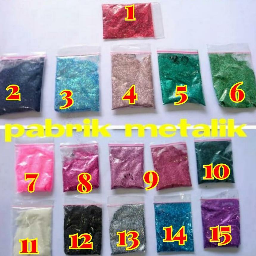 Bubuk Glitter  / Glitter Bubuk Kiloan / Glitter Bubuk Murah / Glitter Bubuk Bintang 1 Kg