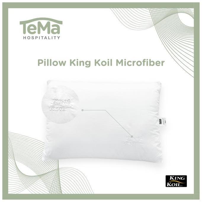 TERMURAH - Pillow / Bantal Hotel King Koil Microfibre Standar Hotel Bintang 5 | TEMA Hospitality