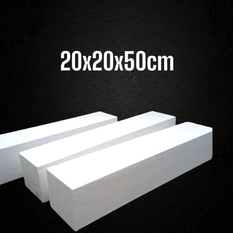 Balok Styrofoam 20X20X50Cm