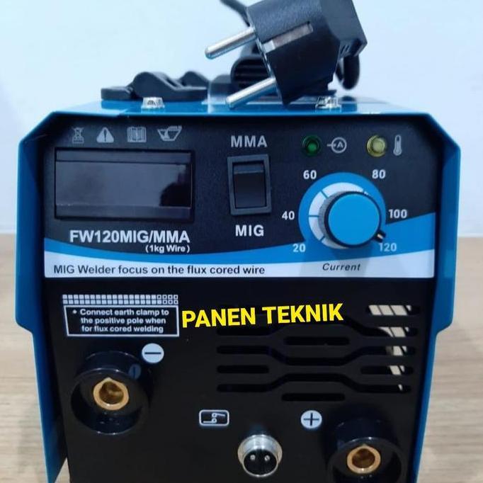 Promo Mesin Travo Las Listrik Fujiyama Mig 120 Inverter Tanpa Gas Mig120